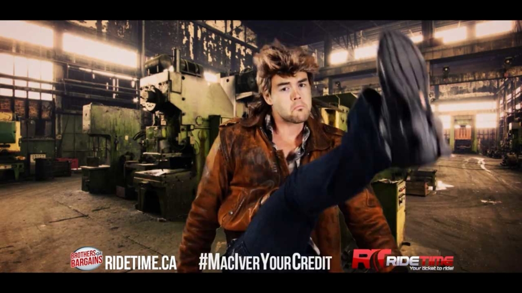 Ride Time - MacGyver Commercial
