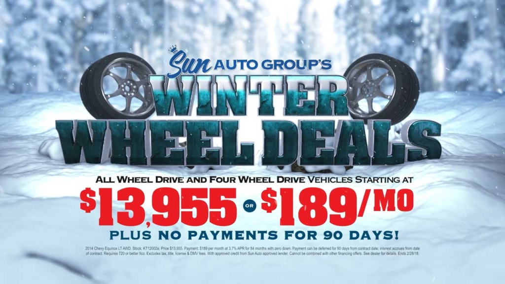 Sun Auto Winter Wheel Deals February 2018